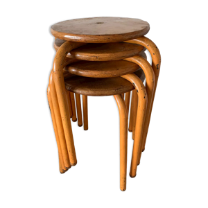 lot de 4 tabourets d’atelier