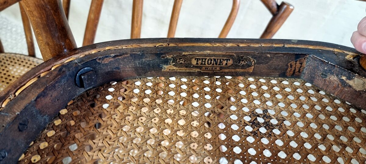 4 chaises Thonet n°56 de 1910 ca