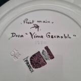 Decorative plate Sarreguemines