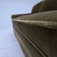 1970s, Danish 3-seater sofa, green furniture velour, teak wood legs.