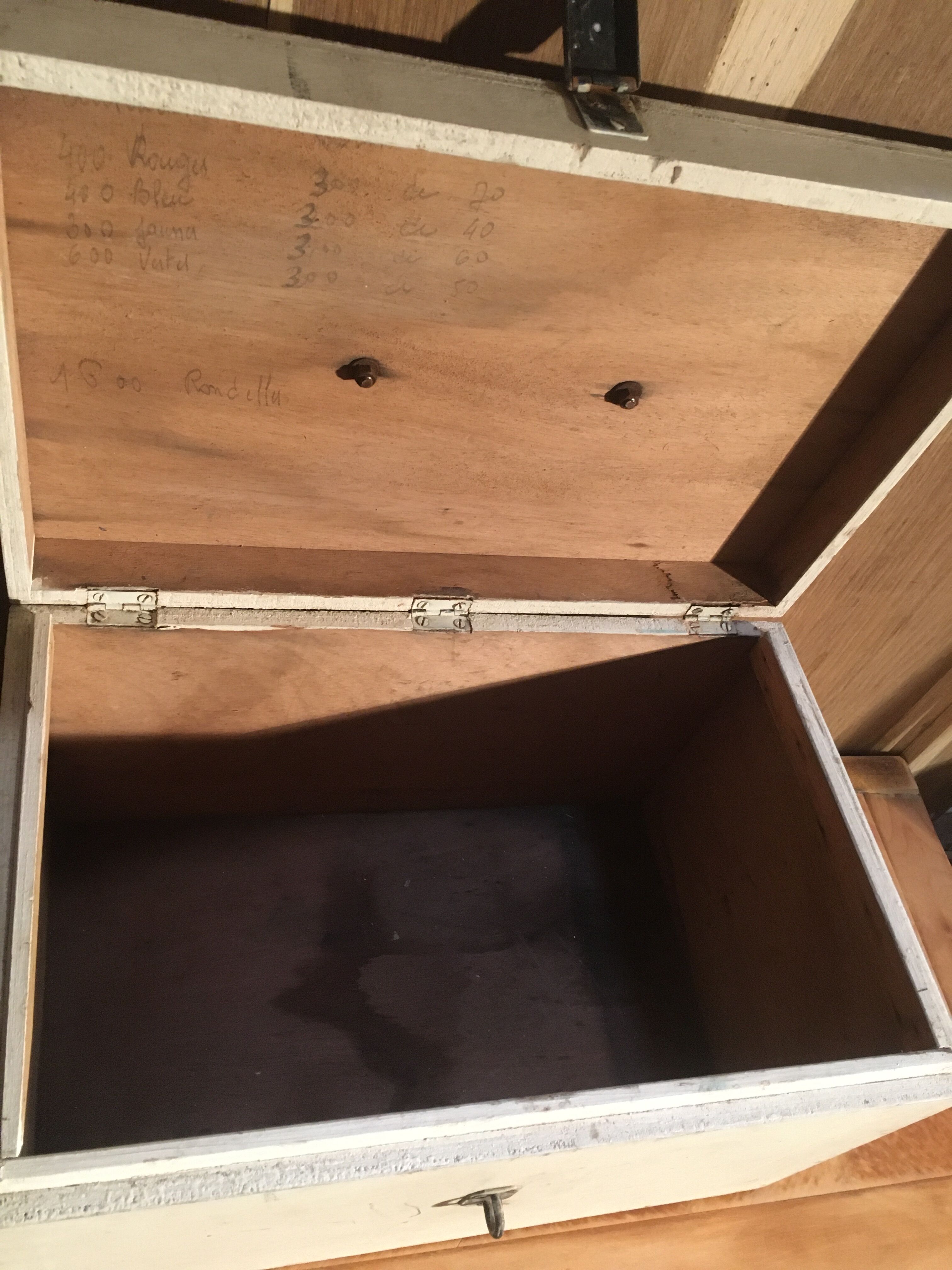 Pharmacy box or plywood nurses