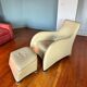 "Loge" armchairs & ottoman by Gérard Van den Berg for Montis, 1980s