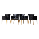 Set of four Vela leather armchairs by Carlo Bartoli - Italian modern elegance.