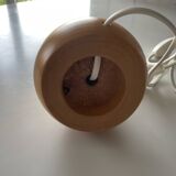 Wooden lamp from the 80s