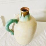Small vase with handle small Scandinavian ceramic jar Sweden