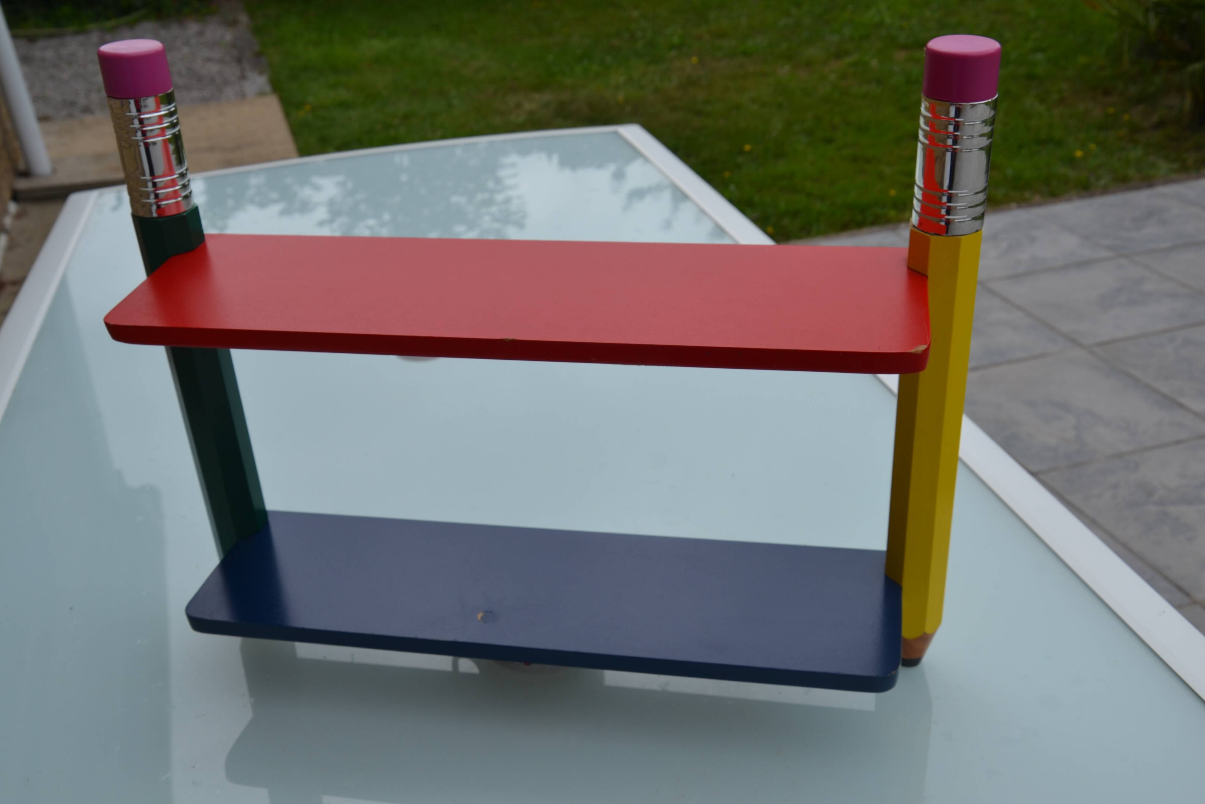 Pencil rack attributed to Pierre Sala