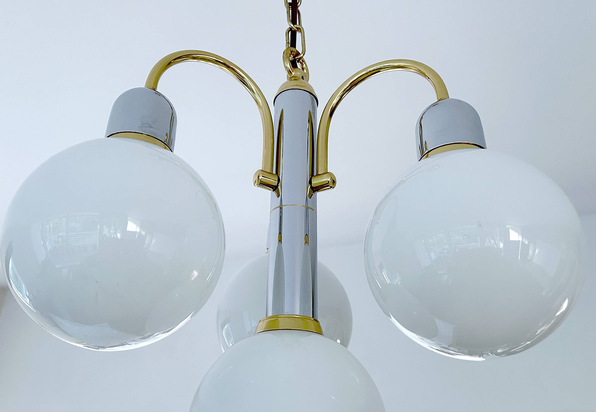 Vintage Cascade Glass Pendant Light