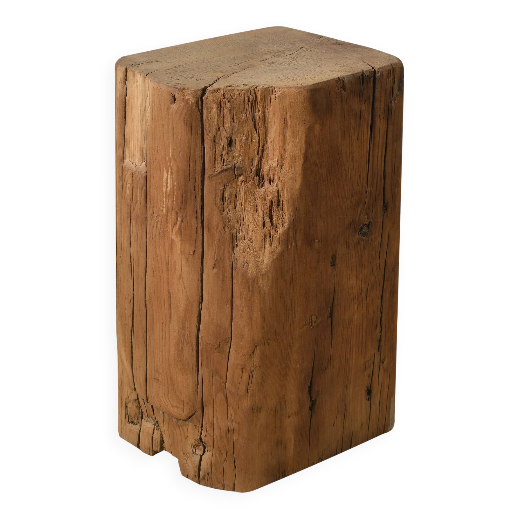 Hechi - Antique pine side table no. 2