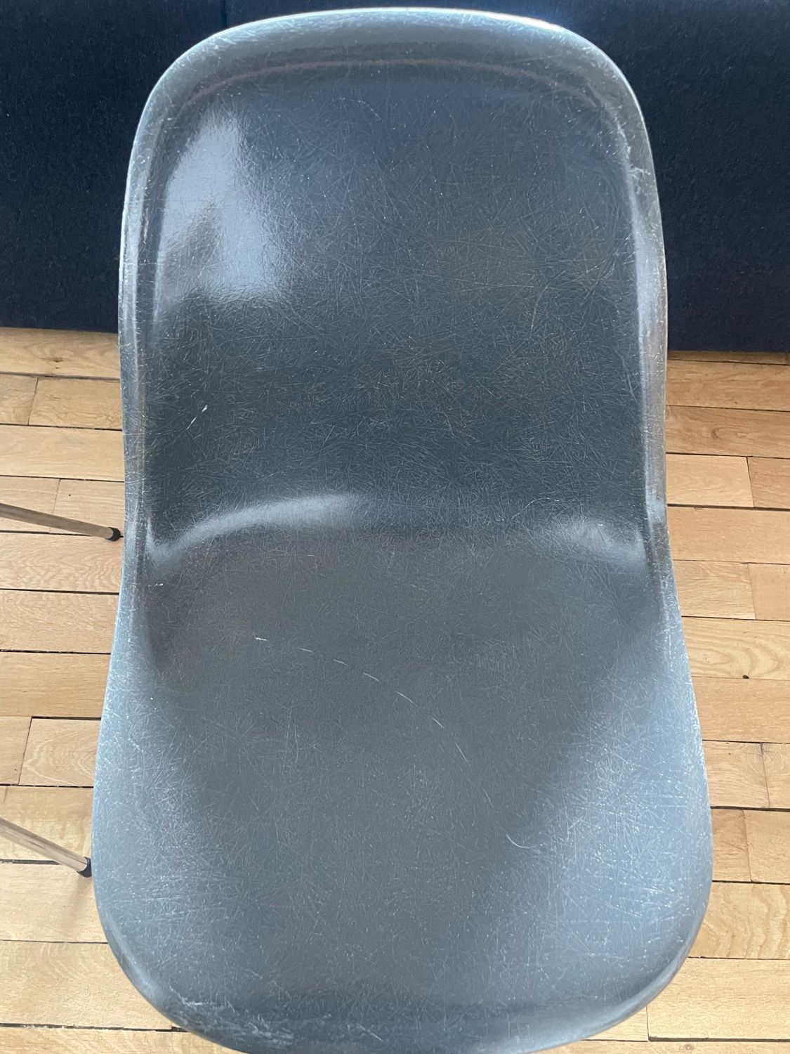 Pair of DSW chairs by Charles and Ray Eames, Herman Miller edition