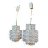 Vintage chandeliers from the 70s