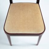 Thonet highback velvet chairs no 567 by Otto Prutscher