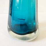 Art Deco Murano glass trilobe vase