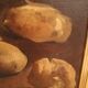 Table oil painting "potatoes"