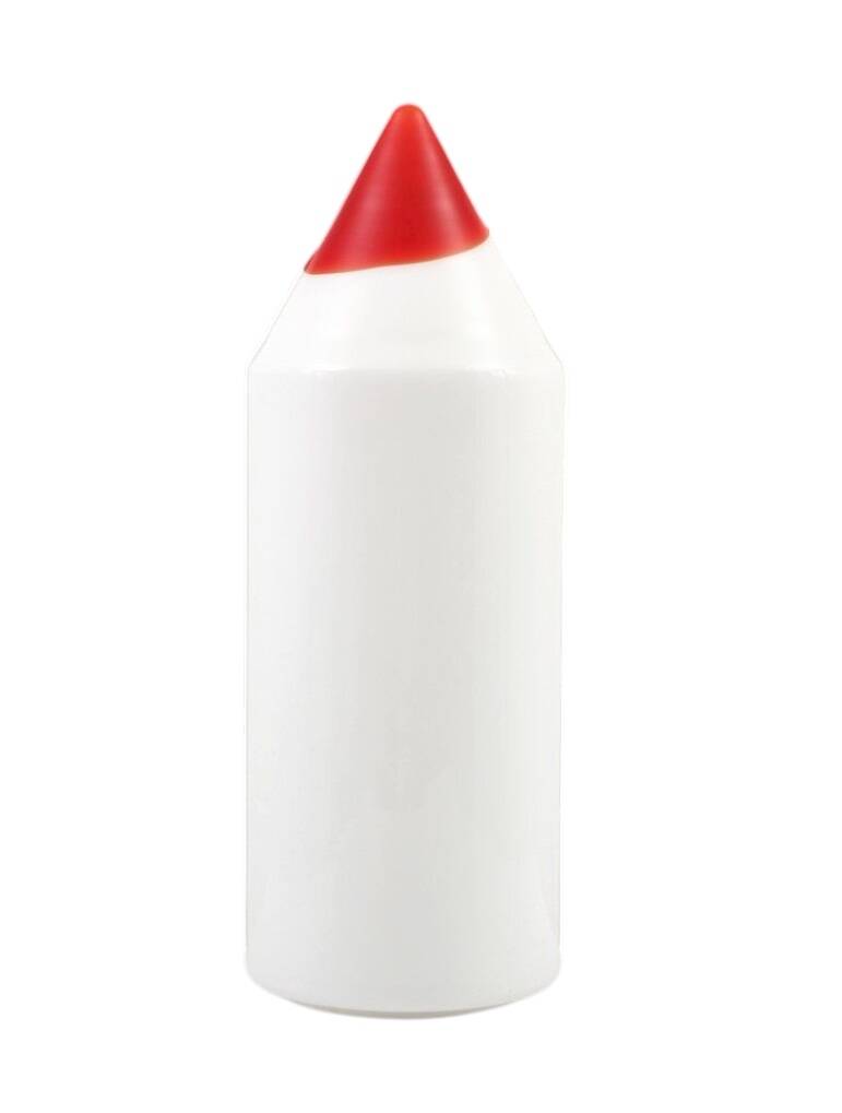 Postmodern pencil shape Murano glass table lamp, Formia Murano Italy 1980s