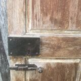 Porte en chêne ancienne de bourgogne
