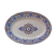 Plat ovale faïence Longwy