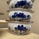 Lot de 3 bols et 1 pot vintage en céramique