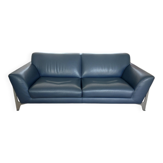 2.5-seater sofa in reflexion leather, roche bobois