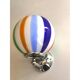 Set of Two Contemporary Multicolor "Rods" Murano Glass Wall Sconces
