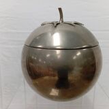 Thermid silver metal tomato ice bucket