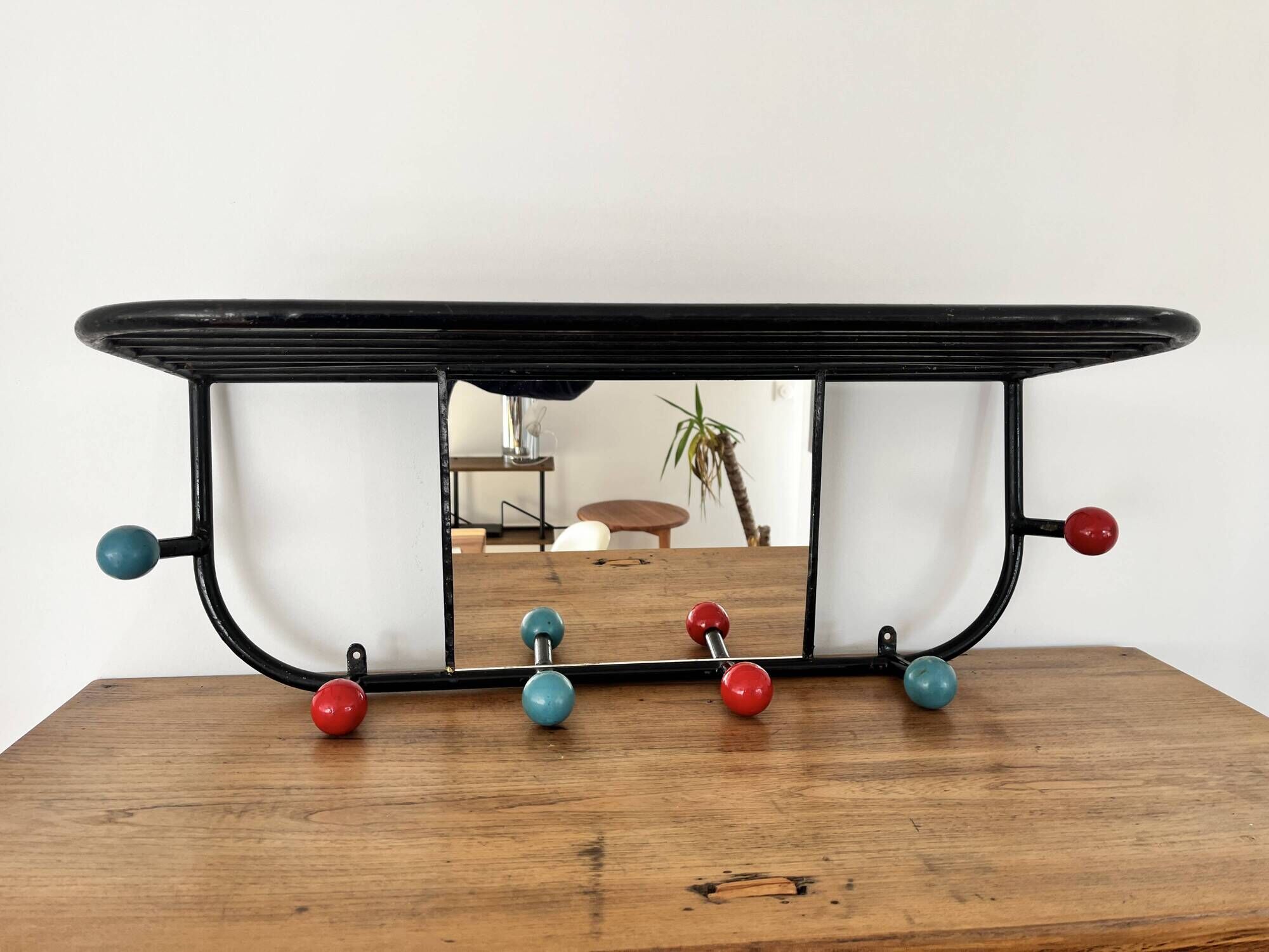 Vintage style wall coat rack Féraud