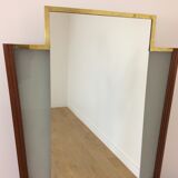 Art deco dressing table with illuminating mirror