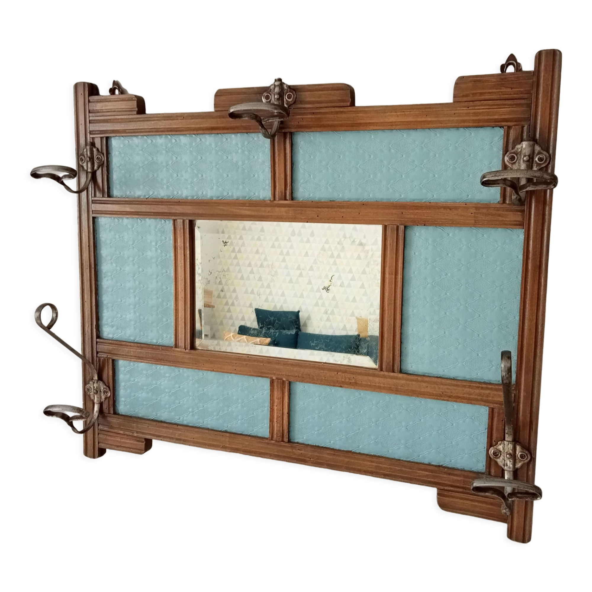 Wall coat rack art deco 30s/40s