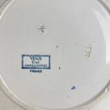 5 mismatched plates Terre de fer 1900