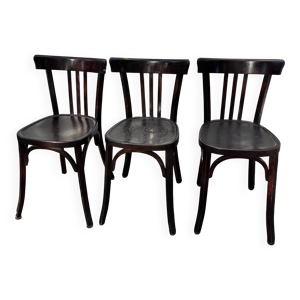 lot chaises bistrot Baumann