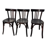 Lot chaises bistrot Baumann