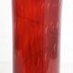 Orange vintage glass vase
