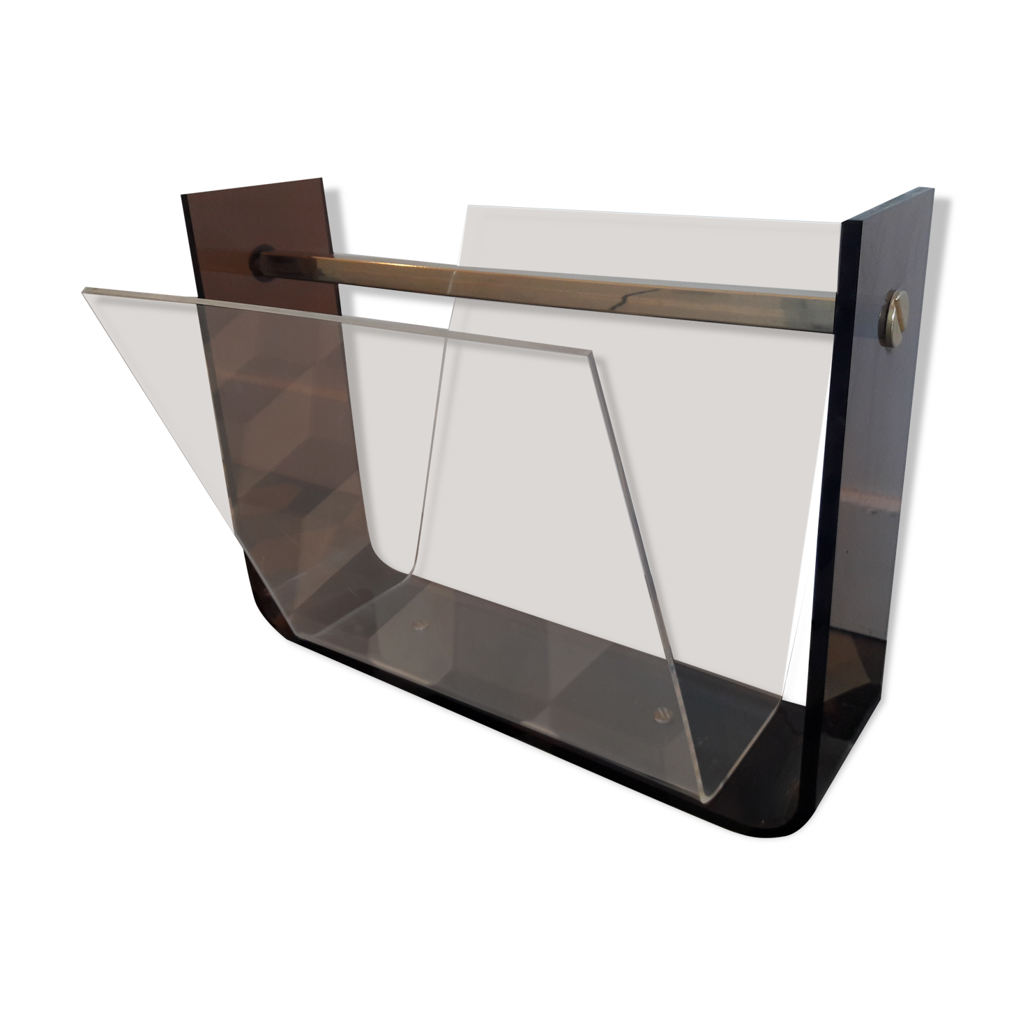 Magazine holder design David Lange 1970s