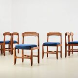 Guillerme & Chambron Set of 6 'Veronique' Dining Chairs for Votre Maison