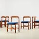 Guillerme & Chambron Set of 6 'Veronique' Dining Chairs for Votre Maison