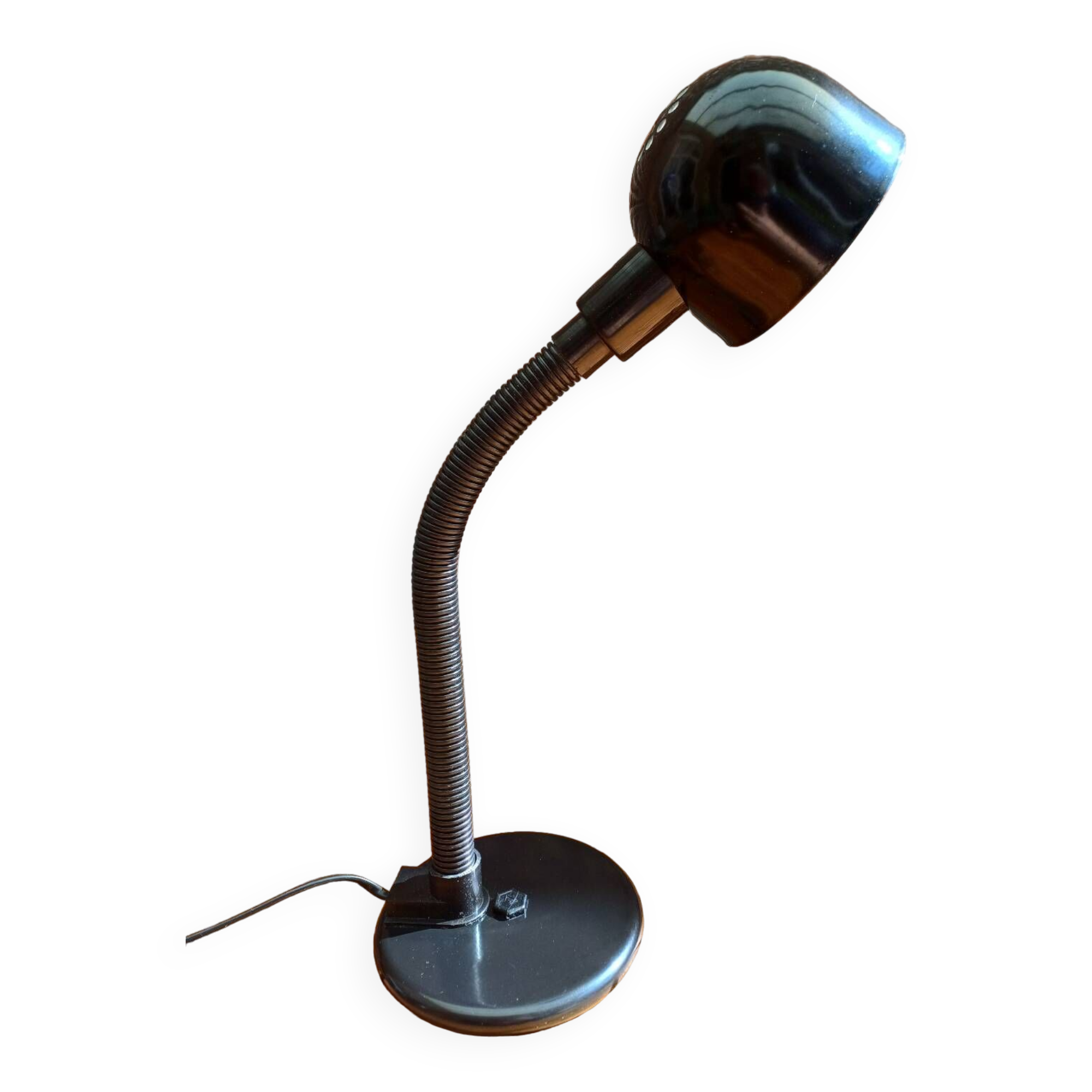 Black Aluminor desk lamp 80's