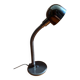Lampe de bureau Aluminor noire 80's
