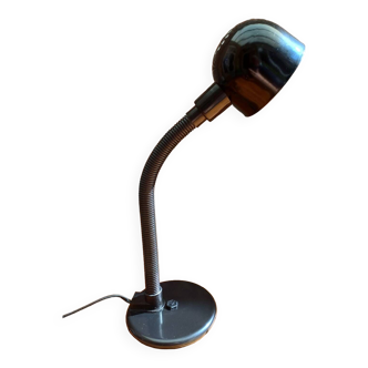 Black Aluminor desk lamp 80's