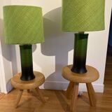 Paire lampes 1970