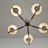 5-burner chandelier from the 50s/60s