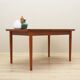 Table en chêne, design danois, années 1970, production : Danemark