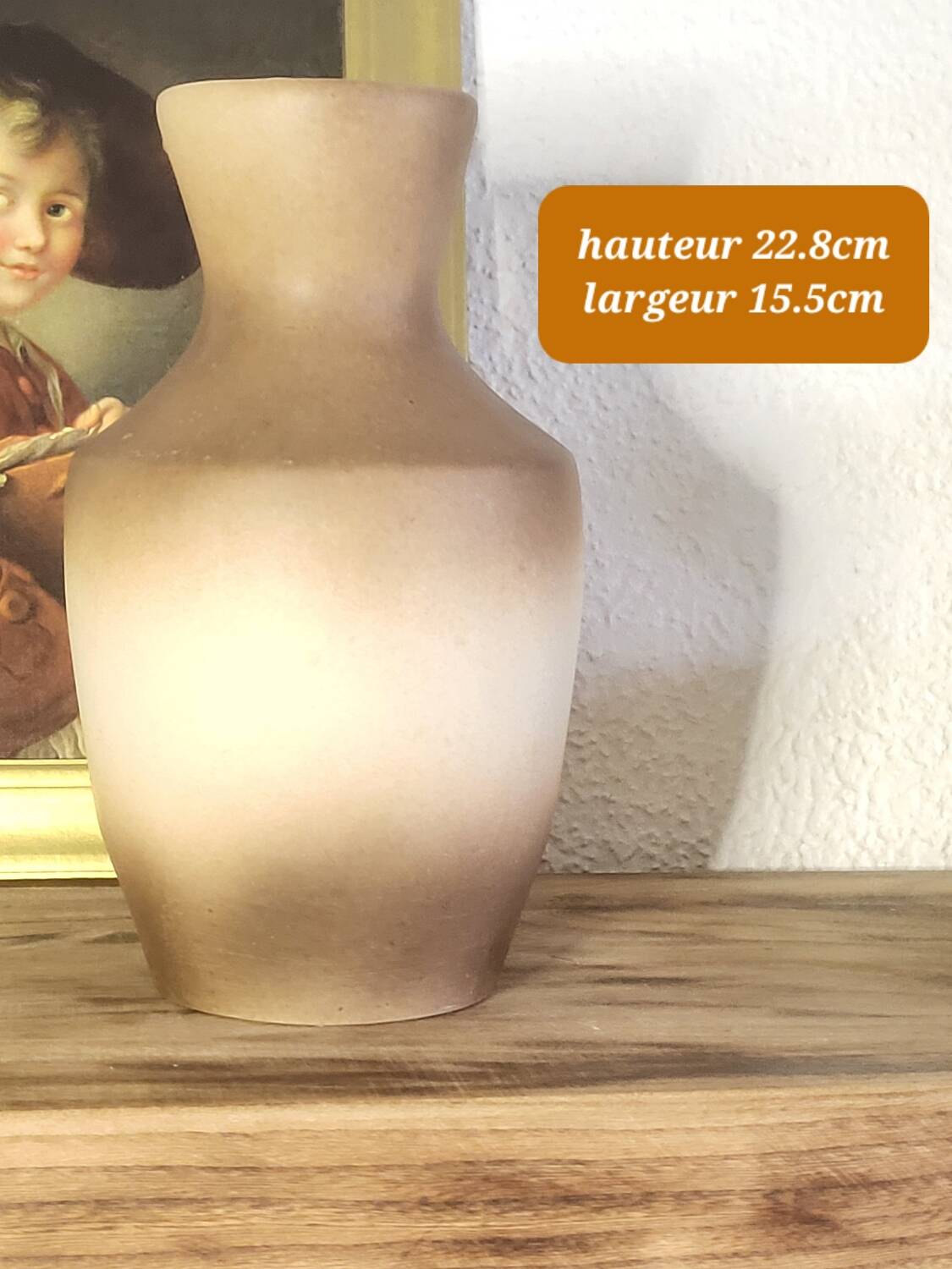 Stoneware vase