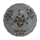 Decorative plate faience of Martres Tolosane decor floral
