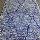 Handmade Berber rug in wool 3 x 2 m