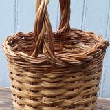 wicker round basket