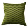 Olive green Kachin cushion 40x40 cm