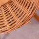 Mid century rattan stool by Jan Kalous for ÚLUV, 1960´s, Czechoslovakia