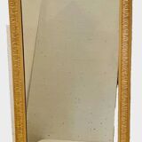 Louis Philippe mirror in wood and patinated stucco 19th century
