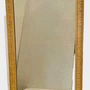 Louis Philippe mirror in wood and patinated stucco, 19th century.