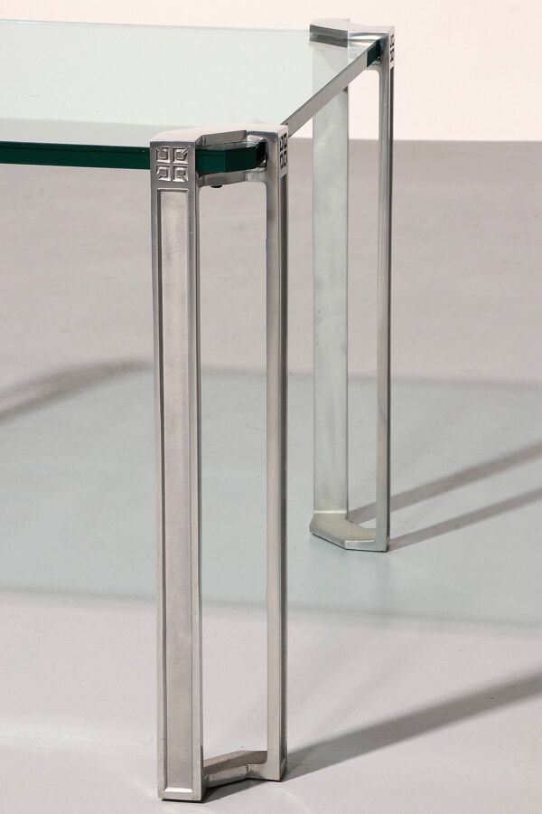 Tables Peter Ghyczy T24, ensemble de deux pièces des années 1970.