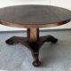 Mahogany dining room set, work in English 19th century